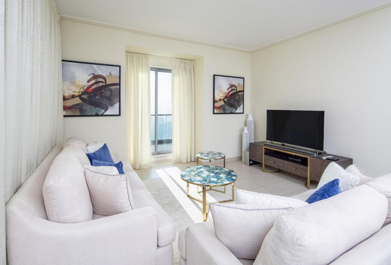 Nasma Luxury Stays - Fantastic Burj Khalifa View From This Fancy Condo Dubái Exterior foto